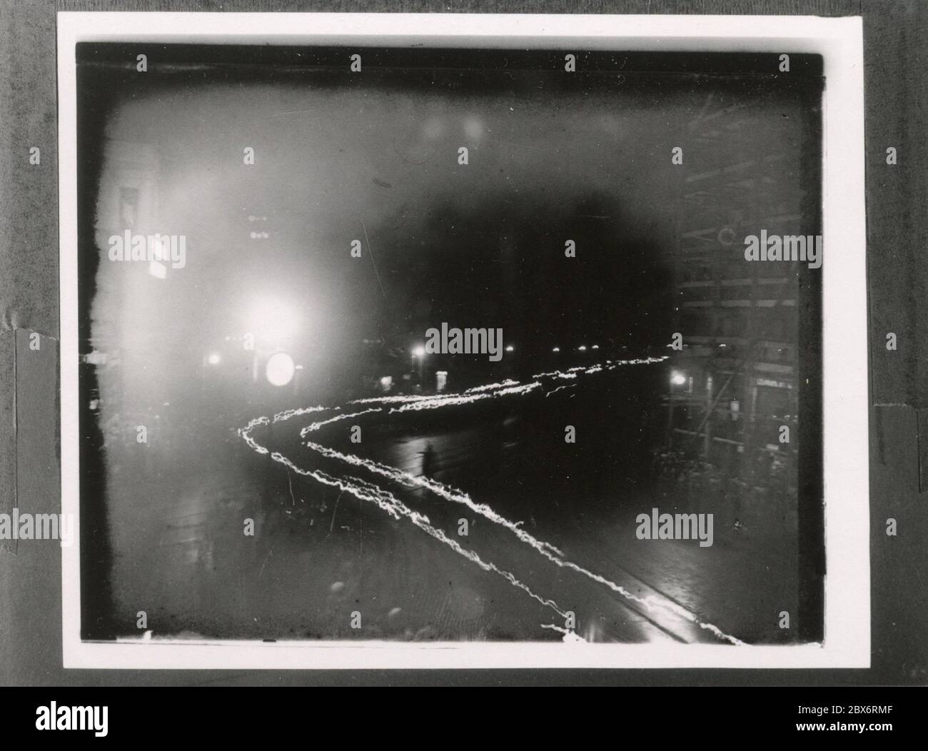 Procession aux flambeaux de la sa Heinrich Hoffmann photographies 1933 photographe officiel d'Adolf Hitler, et un politicien et éditeur nazi, qui était membre du cercle intime d'Hitler. Banque D'Images