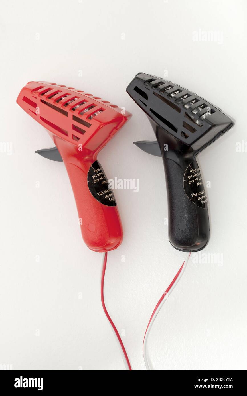 Une paire de régulateurs ou de contrôleurs Scalatric Banque D'Images