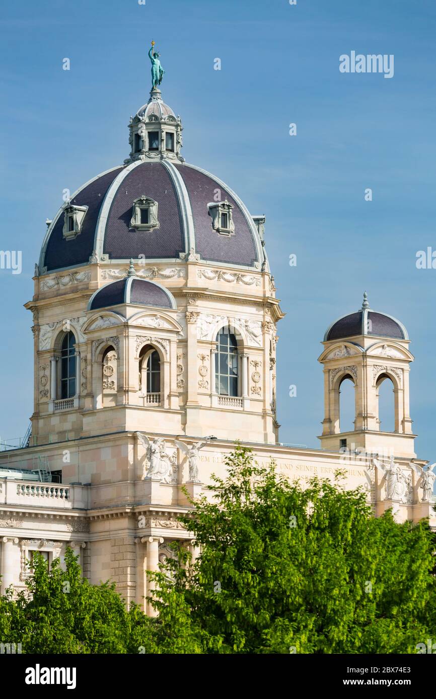 Musée Naturahistisches (Musée d'Histoire naturelle) à Vienne, Autriche. Banque D'Images