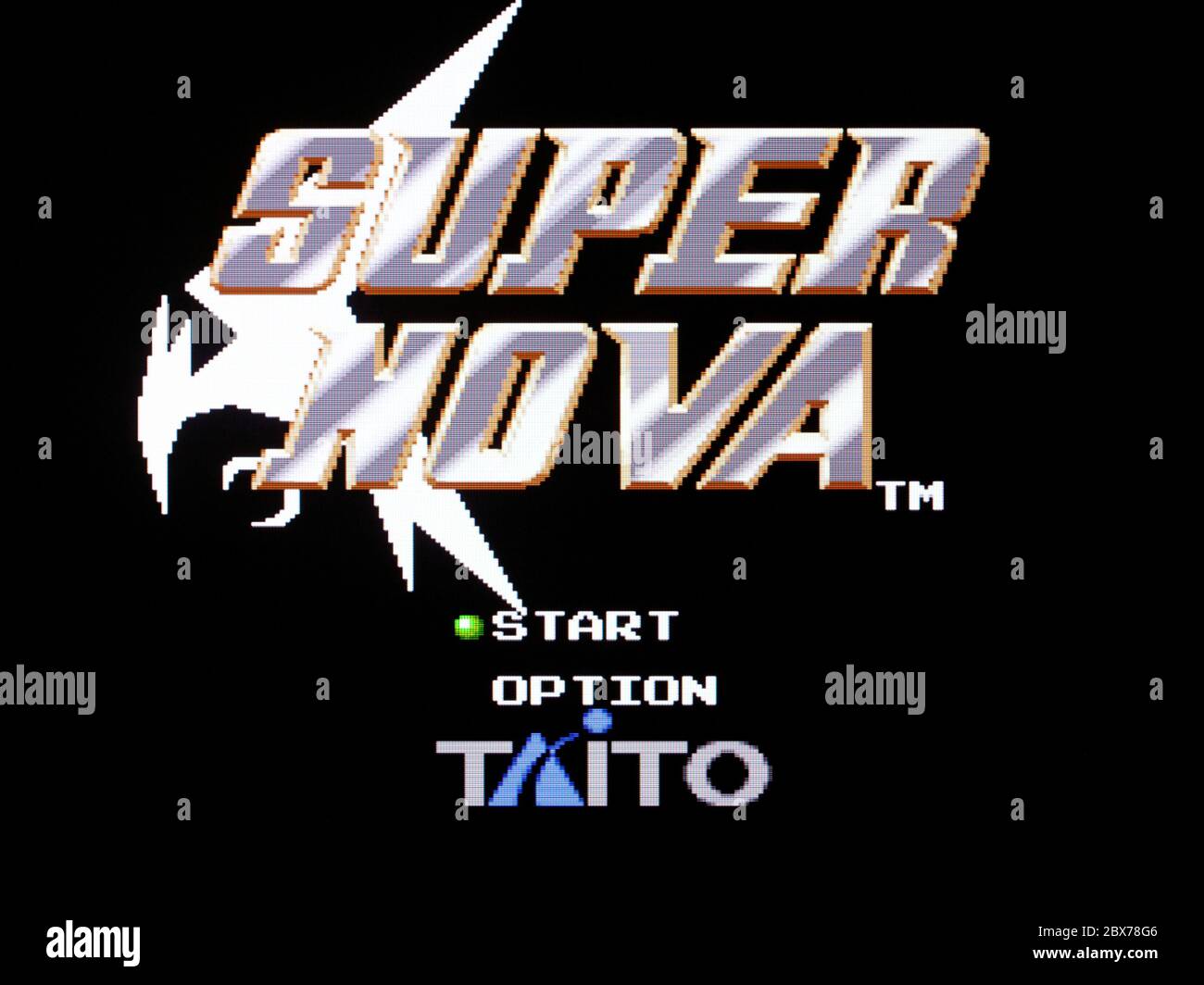 Super Nova - SNES Super Nintendo - usage éditorial seulement Banque D'Images