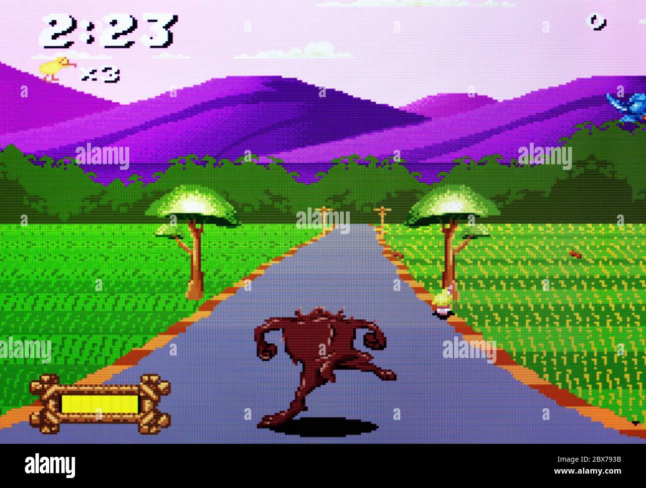 Taz Mania - SNES Super Nintendo - usage éditorial seulement Banque D'Images