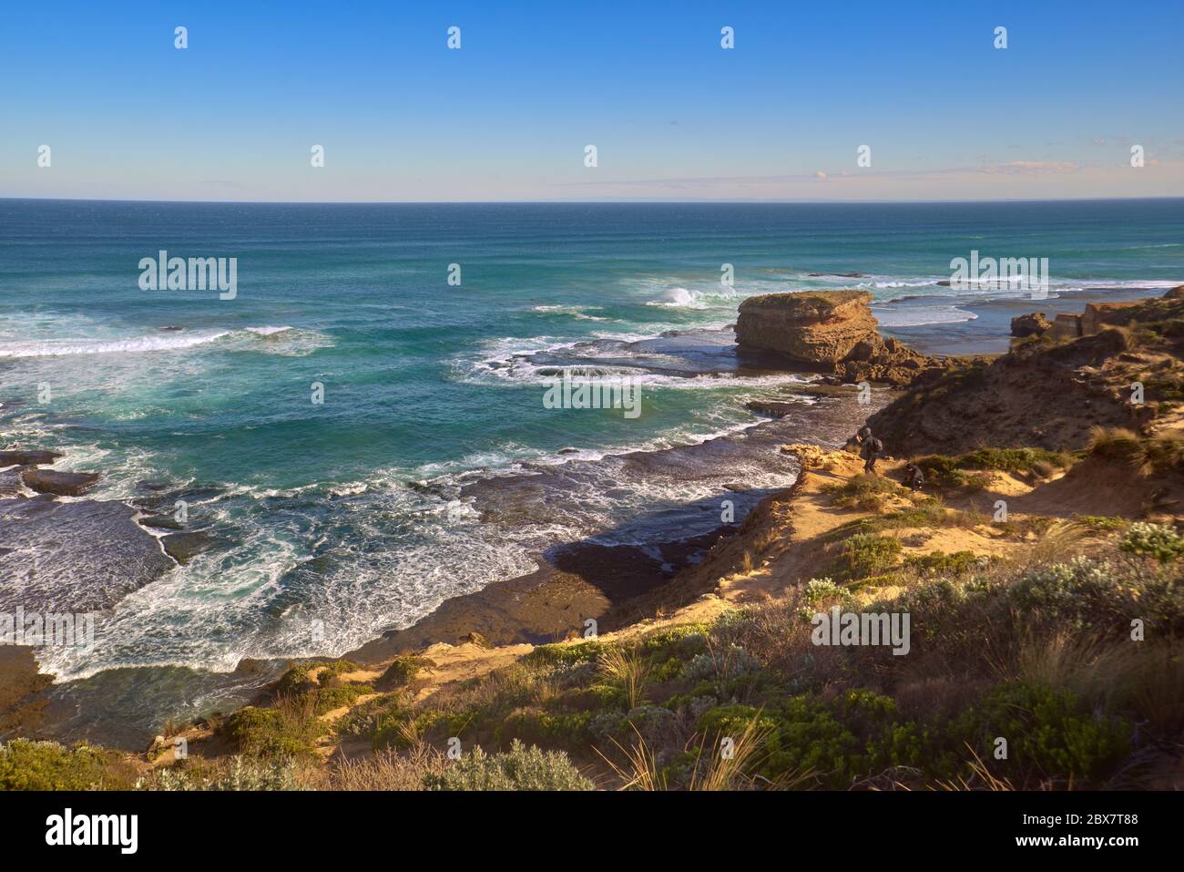 St Pauls Beach, péninsule de Mornington, Melbourne, Australie Banque D'Images