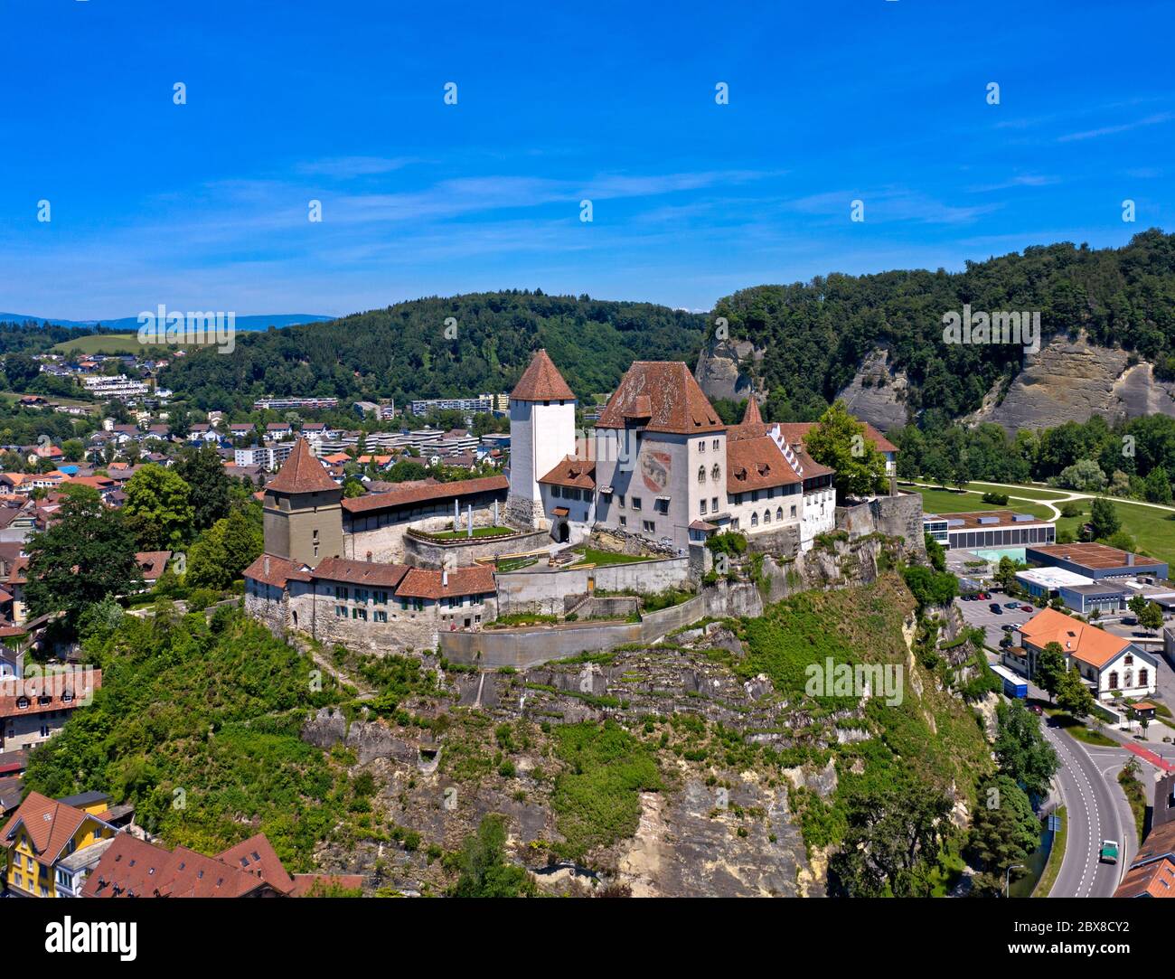 Château de Berthoud, Burgdorf, Canton de Berne, Suisse Banque D'Images