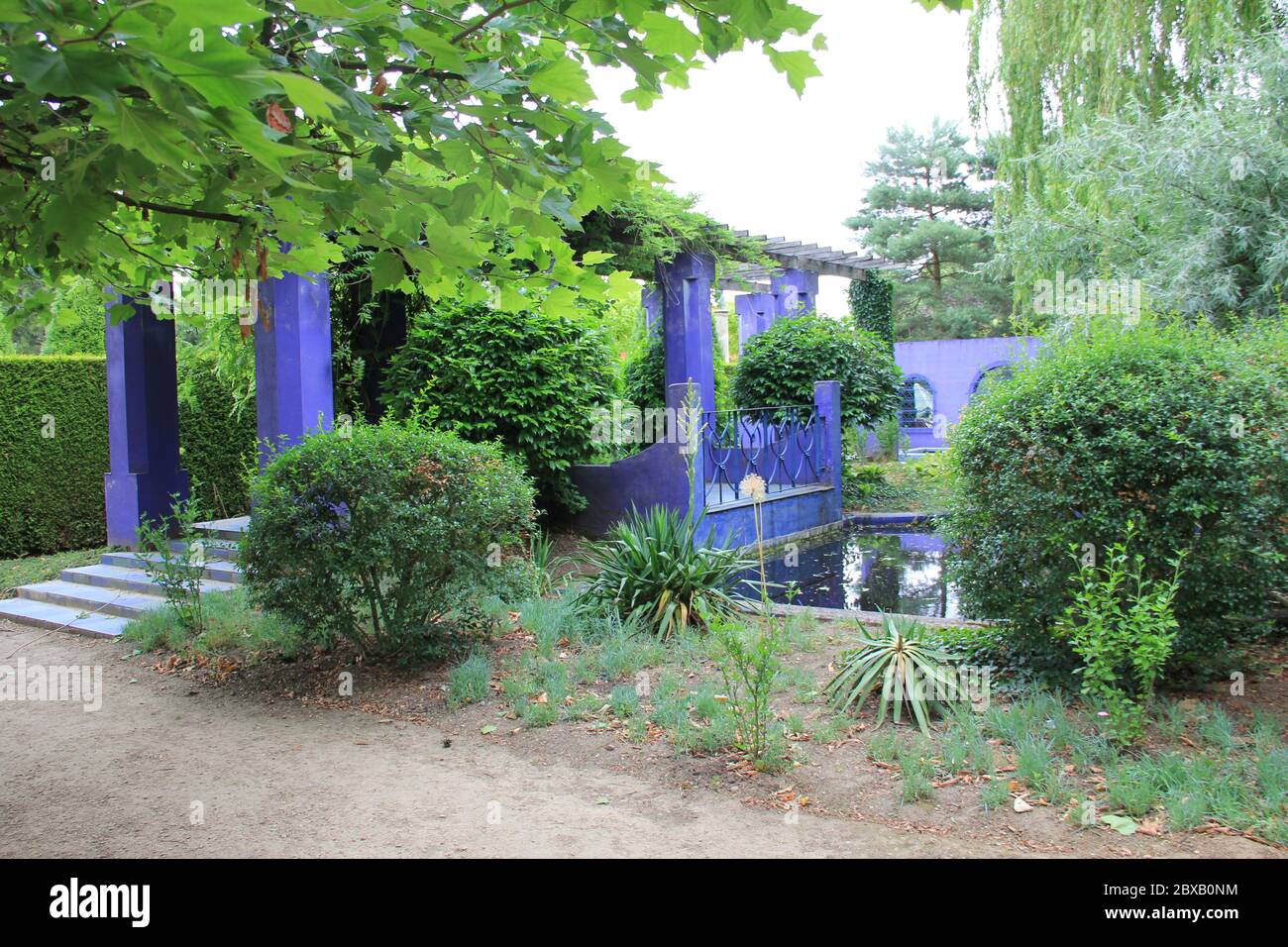 Parc tropical et jardin du Mondo Verde à Landgraaf, aux pays-Bas Banque D'Images