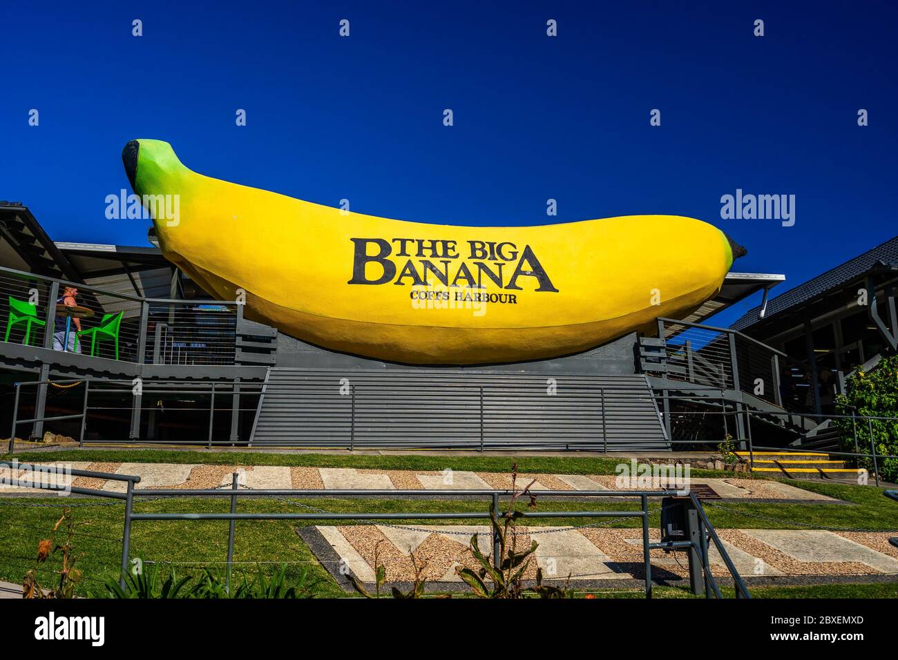 Coffs Harbour, Nouvelle-Galles du Sud, Australie - le parc d'attractions Big Banana Banque D'Images