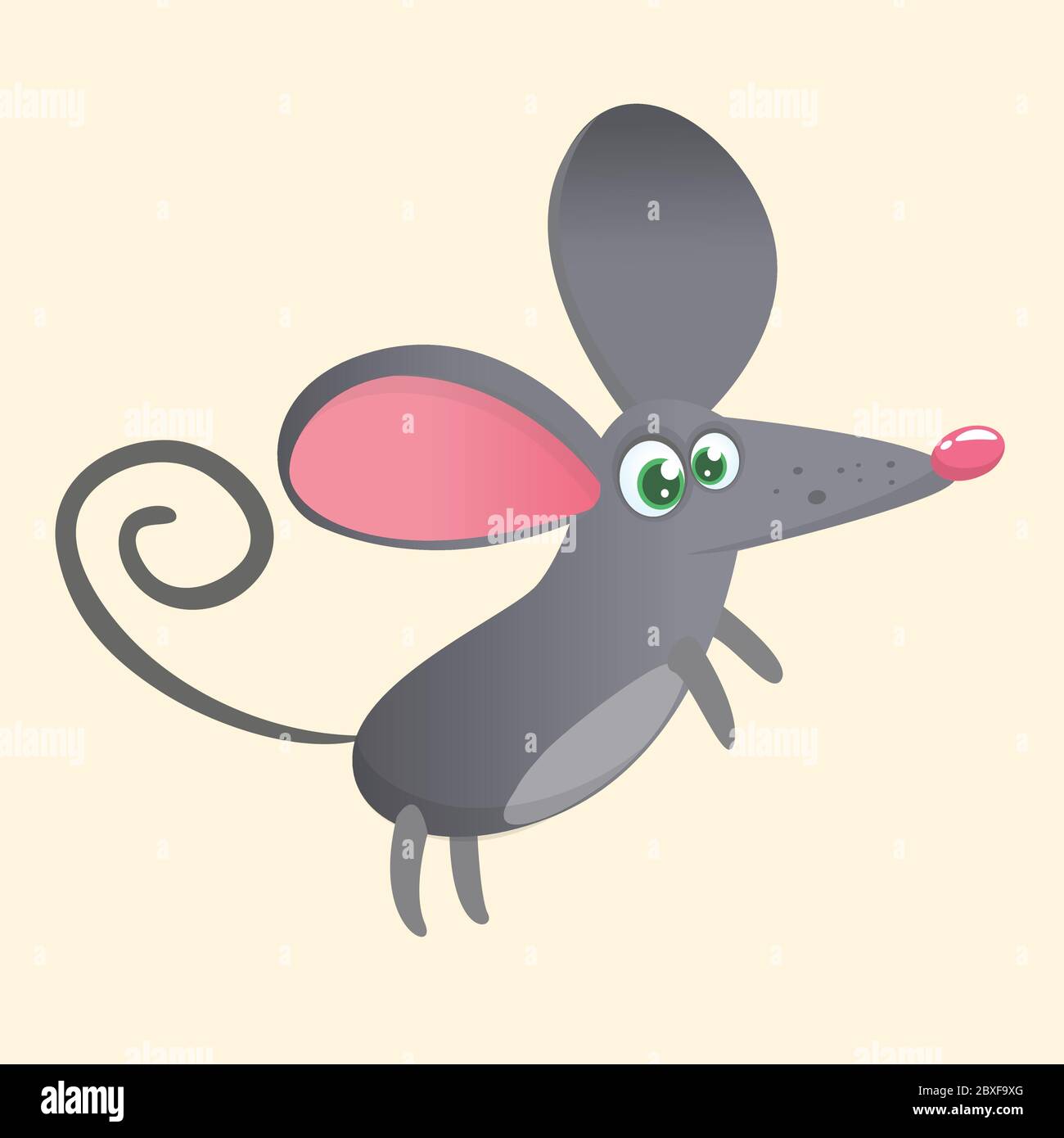 Joli Personnage De Souris Collection D Animaux De Foret Sauvage Education De Bebe Isole Fond Blanc Illustration Vectorielle Image Vectorielle Stock Alamy