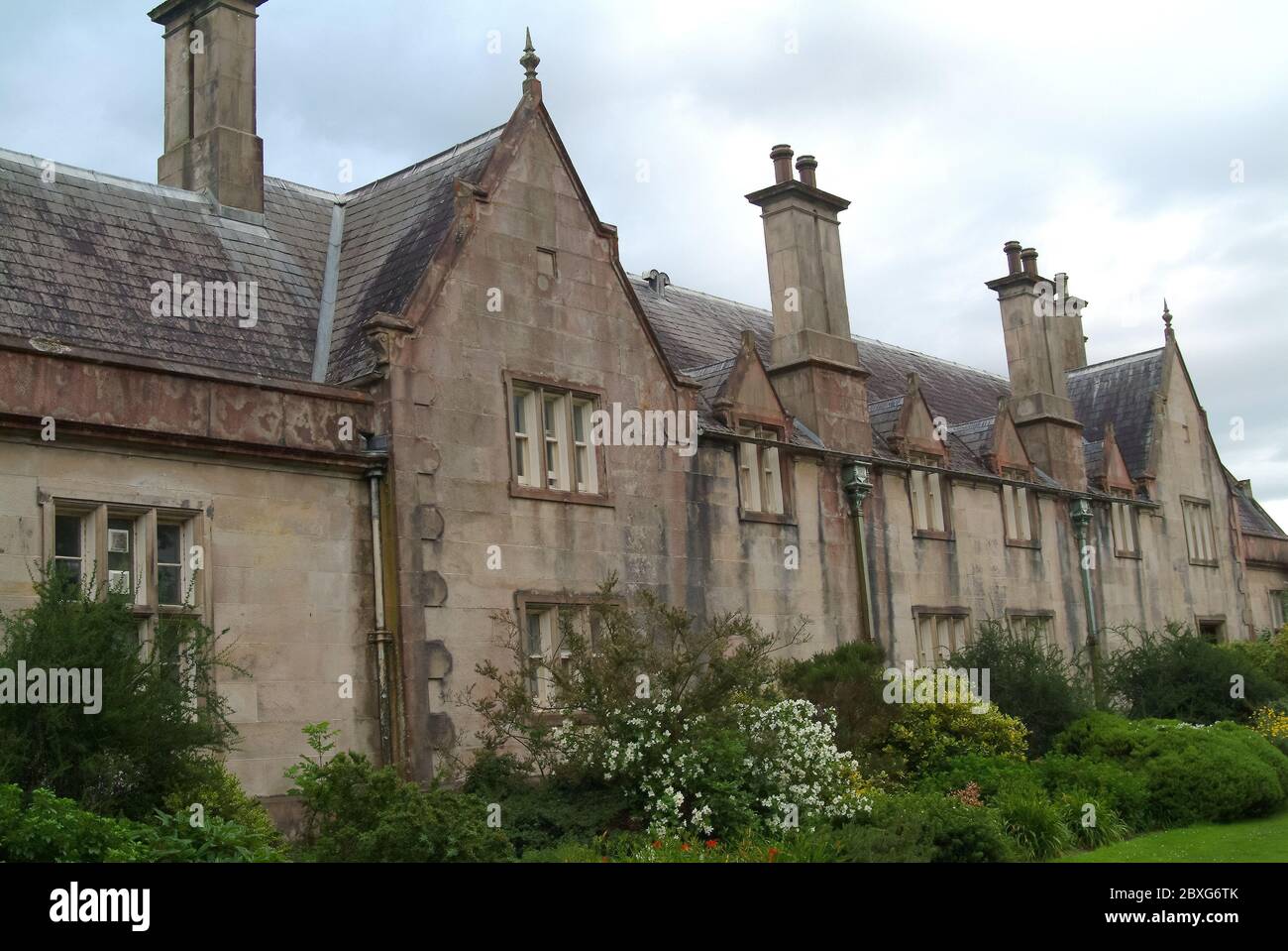 Muckross House, Teach Mucrois, Comté de Kerry, Irlande, Éire, Irland, Írország, Europe, conçu par William Burn et construit en 1843. Banque D'Images