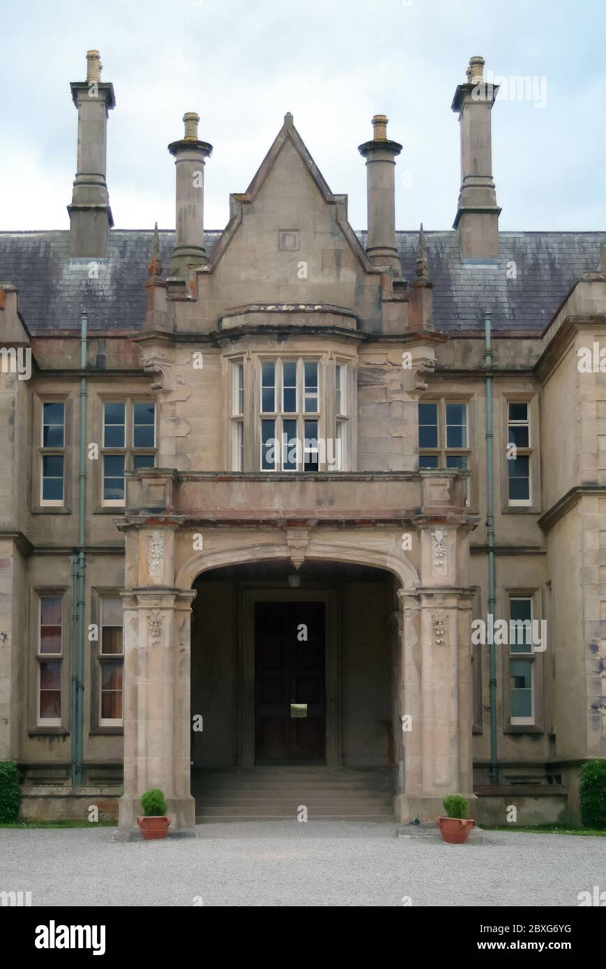 Muckross House, Teach Mucrois, Comté de Kerry, Irlande, Éire, Irland, Írország, Europe, conçu par William Burn et construit en 1843. Banque D'Images