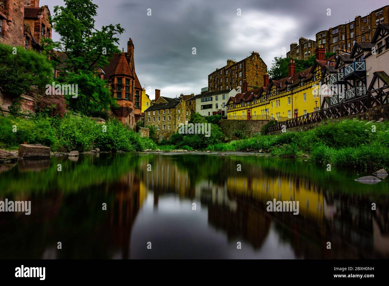 Dean village, Édimbourg, Écosse, Royaume-Uni. Banque D'Images