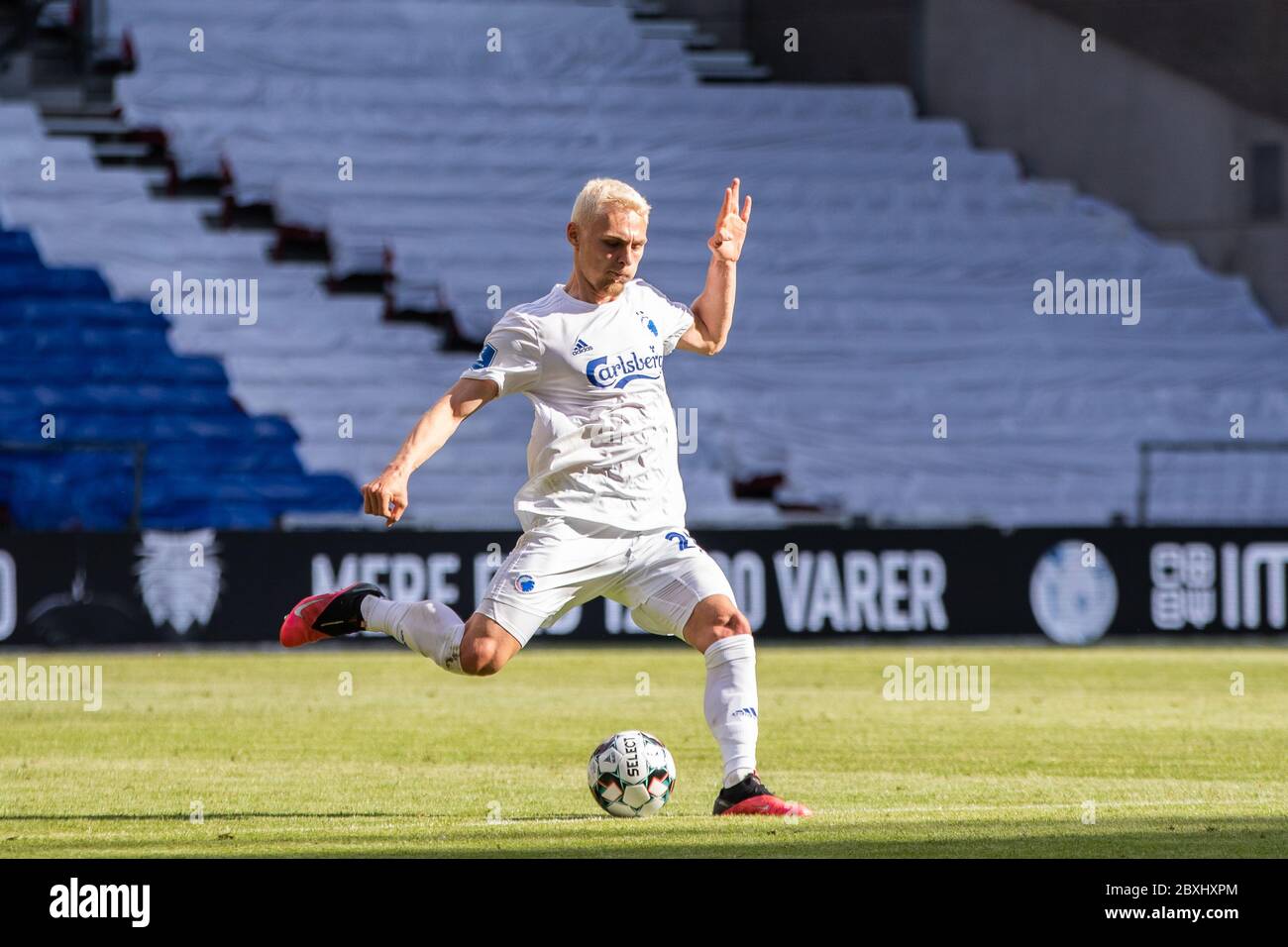 Copenhague, Danemark. 07e juin 2020. Victor Nelsson (25) du FC Copenhague vu lors du 3F Superliga match entre le FC Copenhague et le Randers FC à Telia Parken. (Crédit photo : Gonzales photo/Alamy Live News Banque D'Images