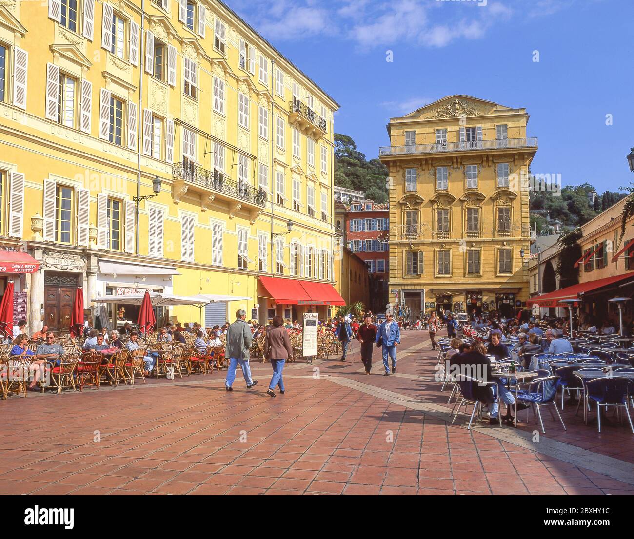 Place Charles Felix, Nice (vieille ville), Nice, Côte d'Azur, Alpes-Maritimes, Provence-Alpes-Côte d'Azur, France Banque D'Images
