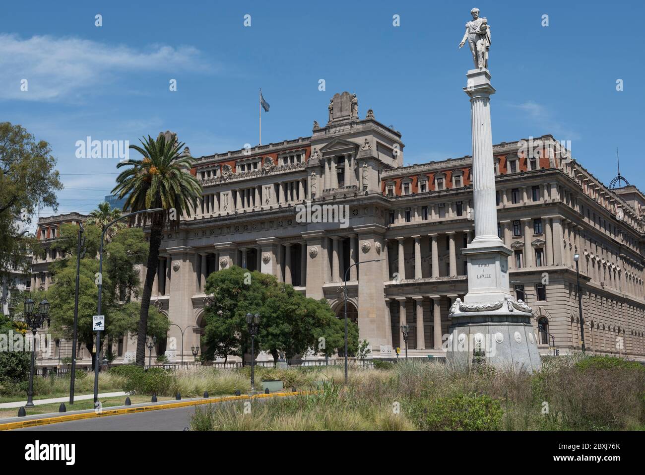 La Cour suprême de justice, Buenos Aires, Argentine, Amérique du Sud. Banque D'Images