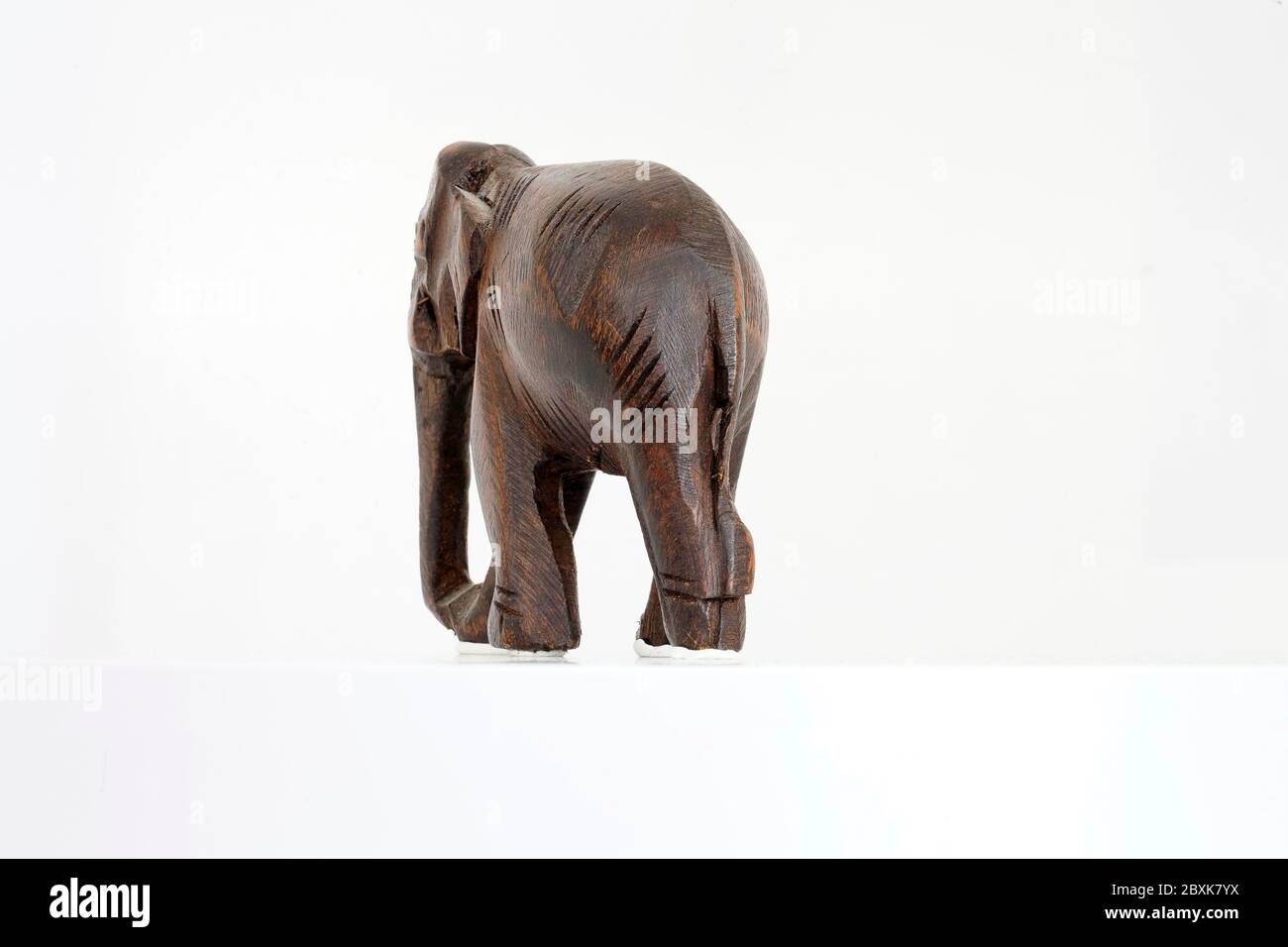 Elephant Original Ancien Main Crafted Laiton Éléphant Figurine 