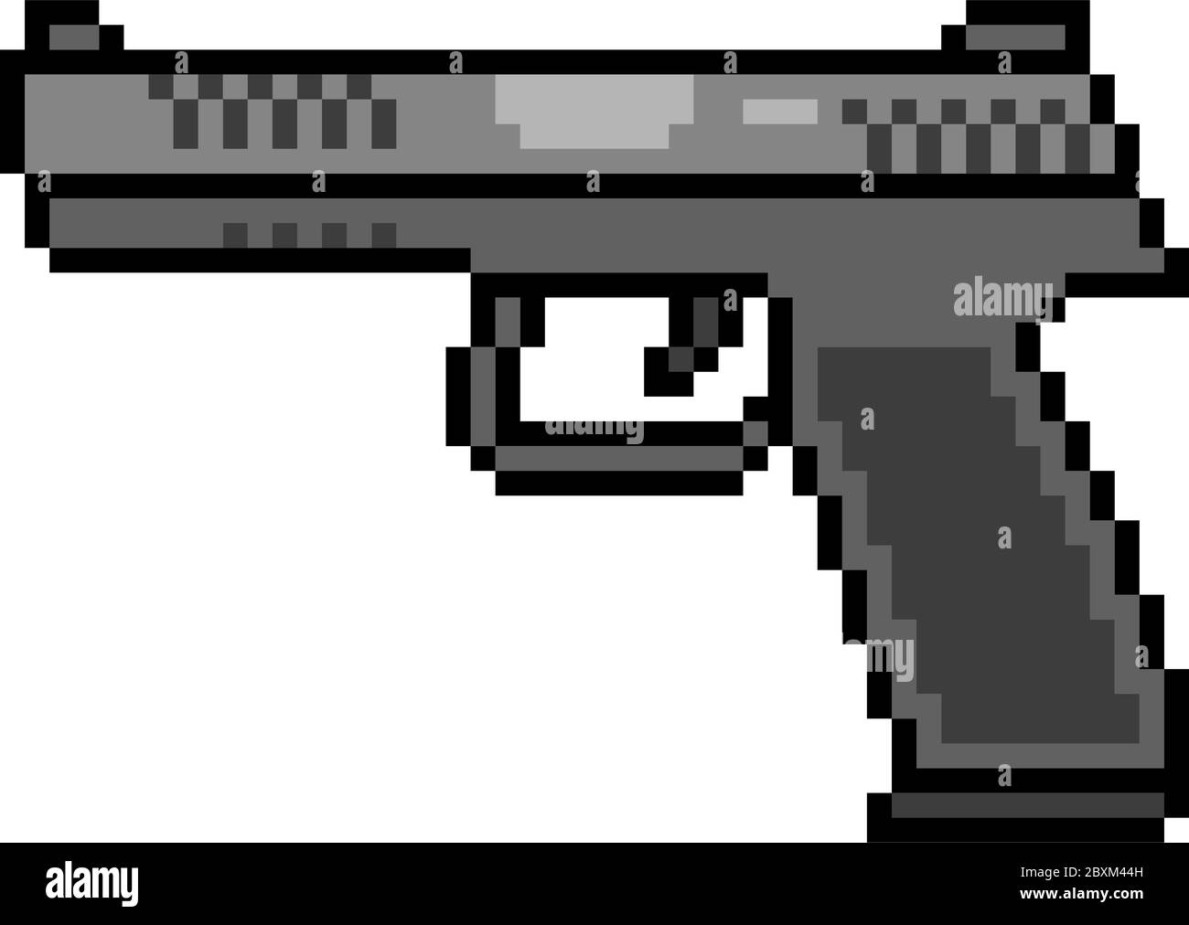 Canon Vectoriel De Pixels Image Vectorielle Stock Alamy