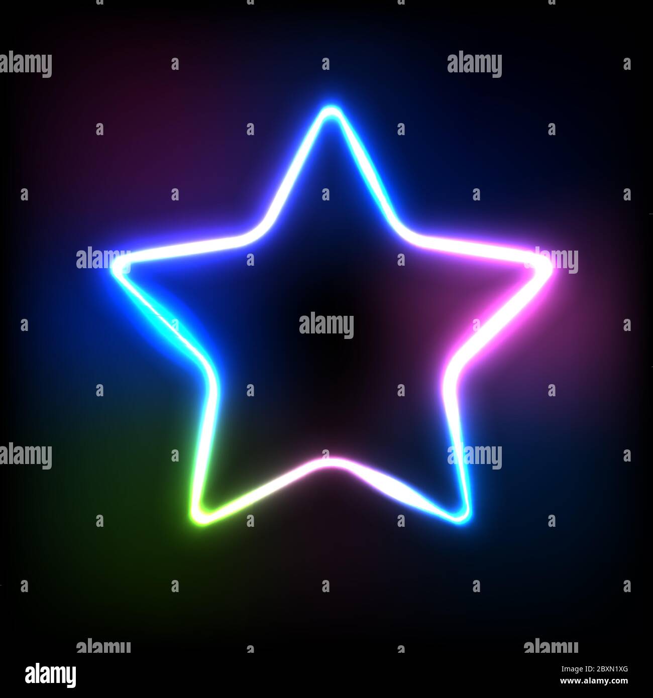 Effet de lumière dégradé sur fond sombre illustration vectorielle pour la fête de nuit et la bannière de vente. Illustration de Vecteur