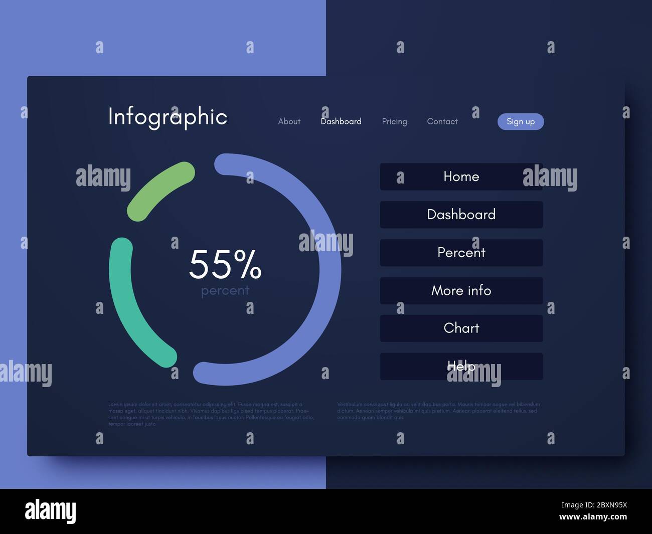 Infographies graphiques vectorielles. Modèle de création d'applications mobiles, présentation de flux de travail, diagramme, bannière, conception Web, infographie d'entreprise. Stock vect Illustration de Vecteur