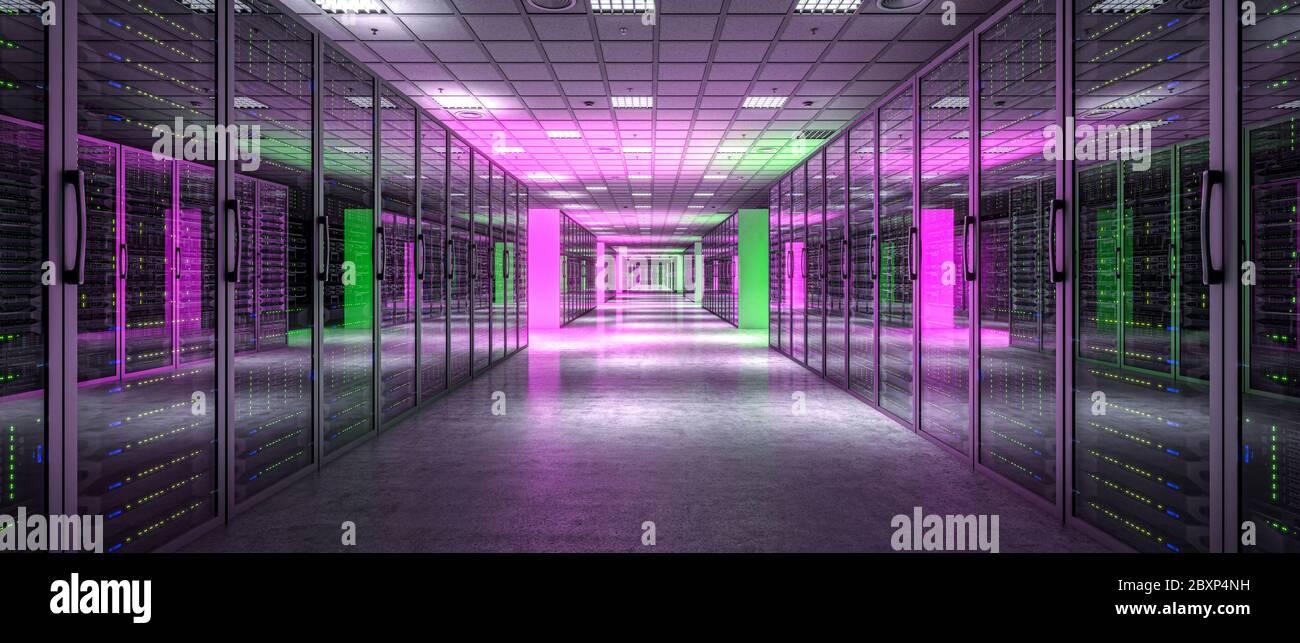 Network server lights Banque de photographies et d'images à haute  résolution - Alamy