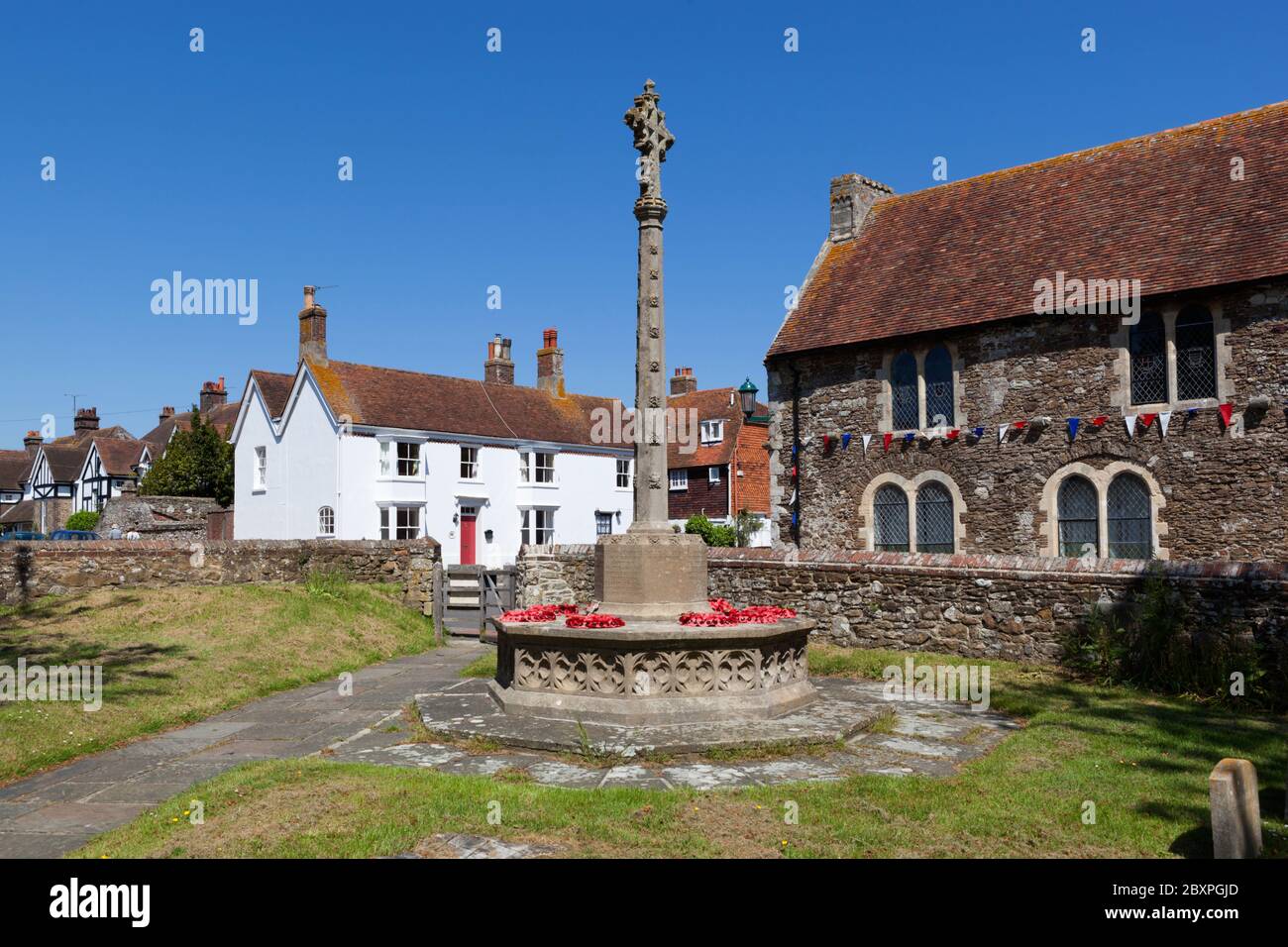 Mémorial de guerre et Musée, Winchelsea, East Sussex; Angleterre, Royaume-Uni Banque D'Images