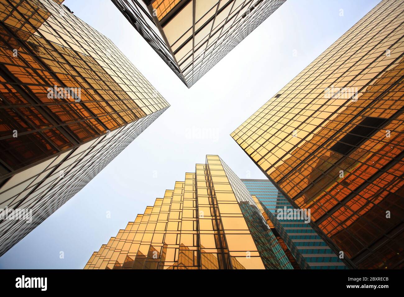 Les bâtiments d'affaires moderne Banque D'Images