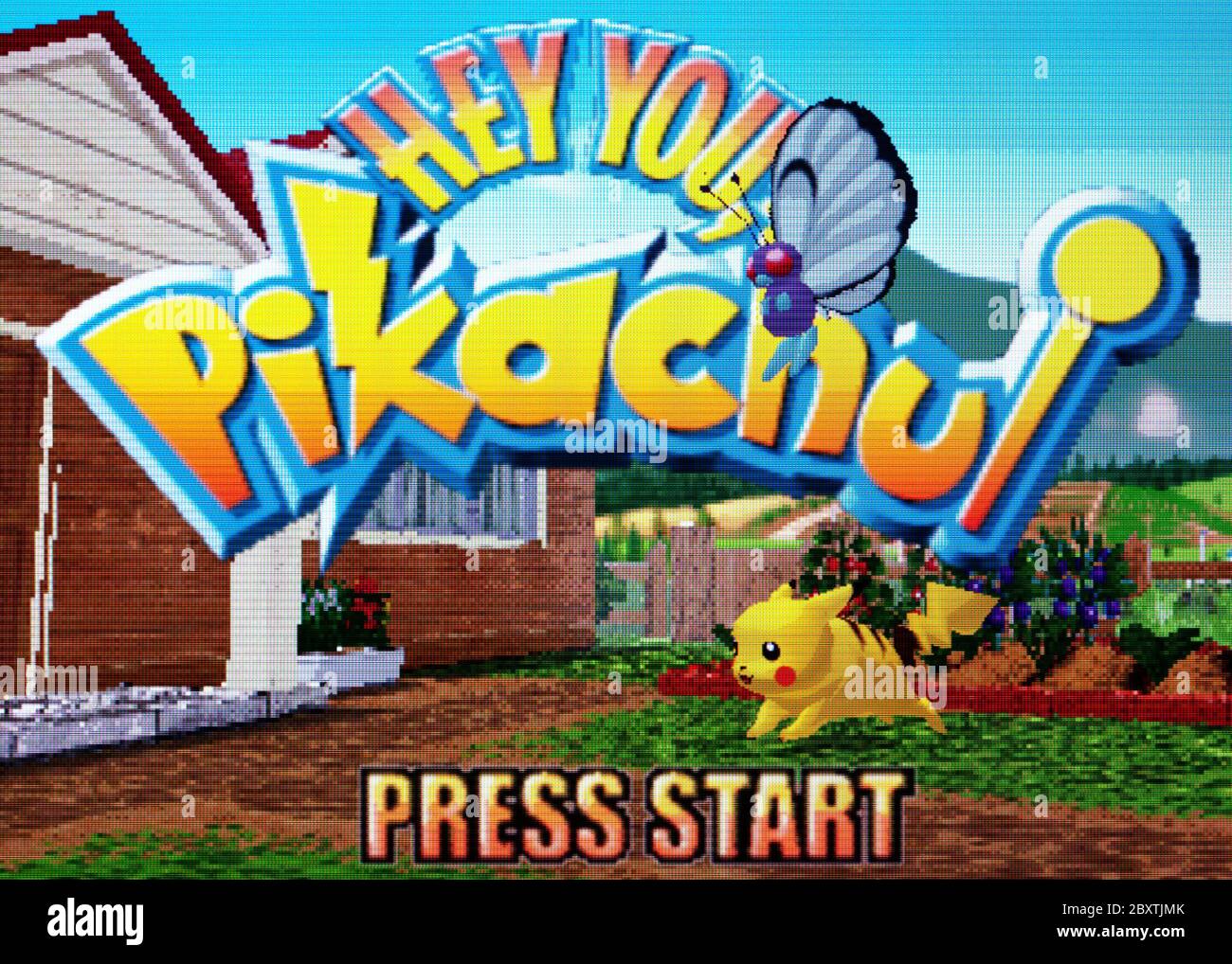 Hey You Pikachu - Nintendo 64 Videogame - usage éditorial seulement Banque D'Images