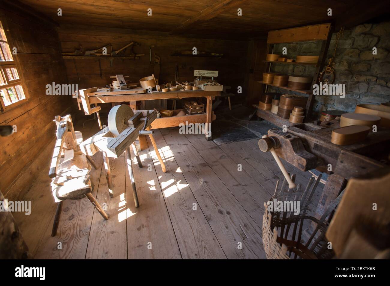 Musée de l'air libre de Ballenberg Suisse Banque D'Images