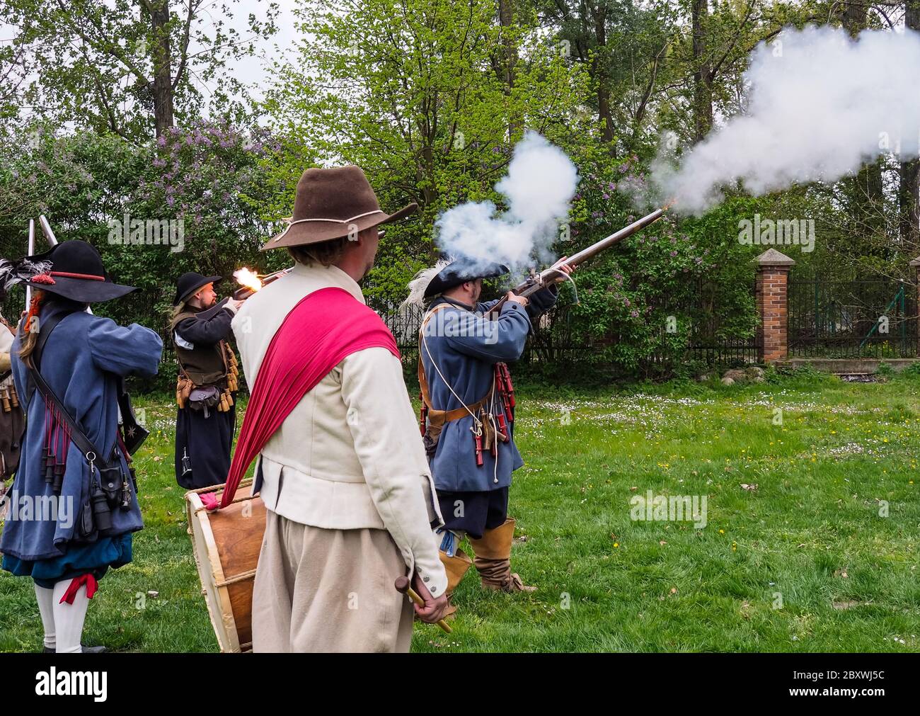 soldat du xixe siècle Banque D'Images