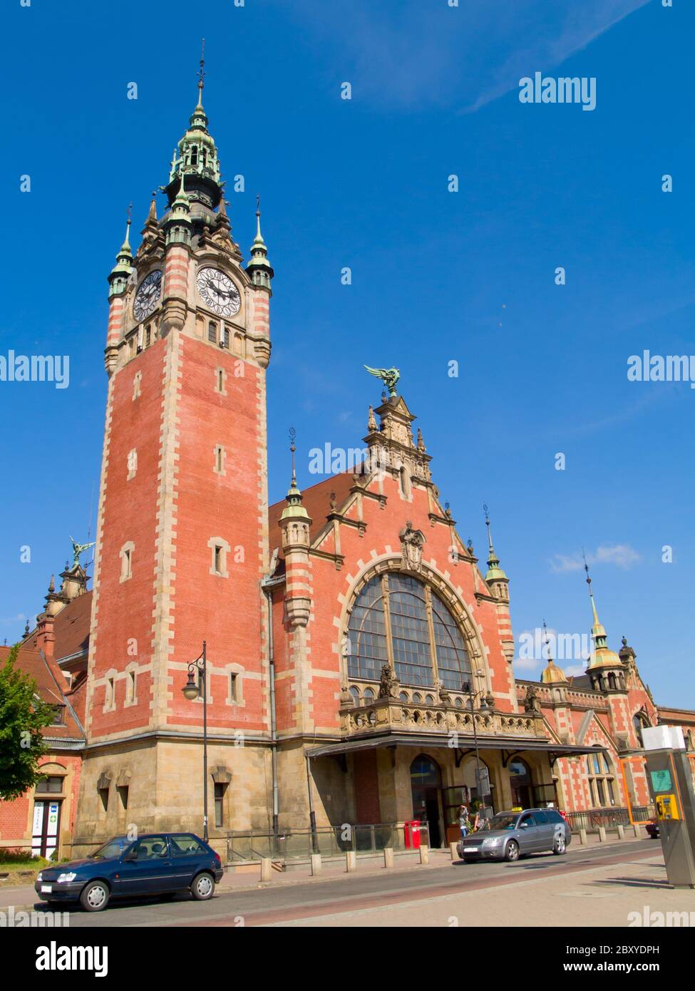 Gare centrale de Gdansk Banque D'Images