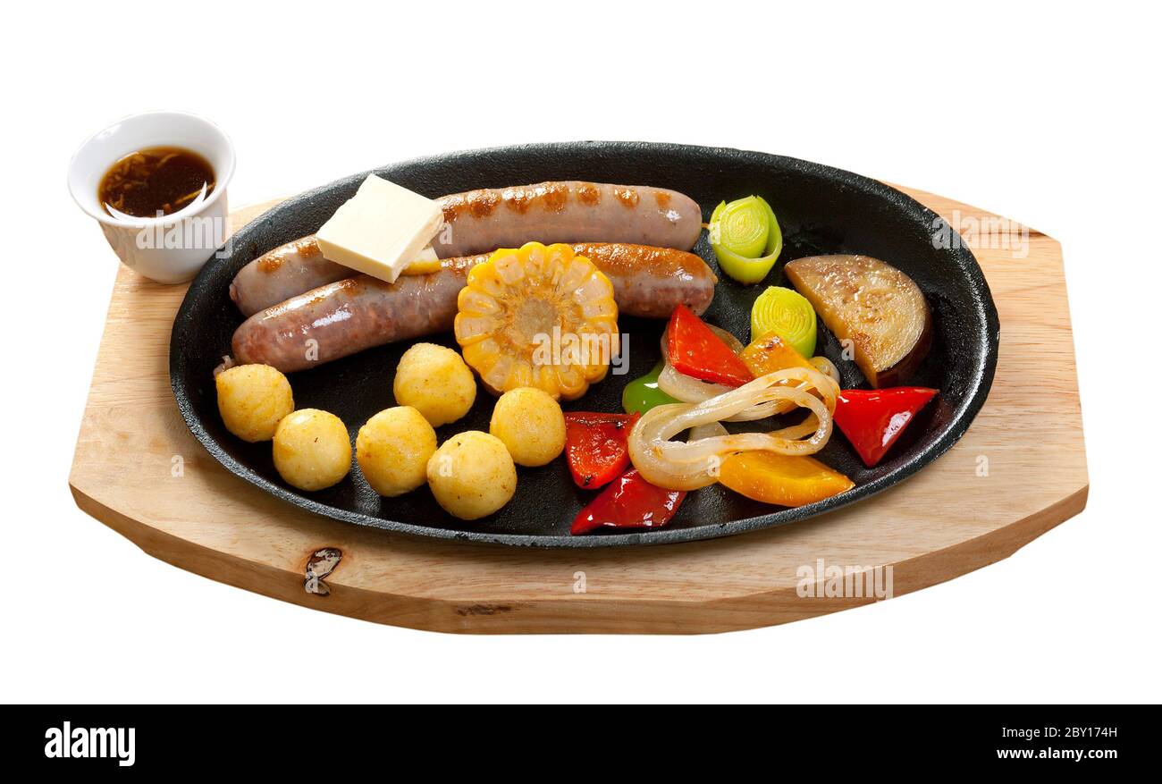 Fabrication de saucisses Banque de photographies et d’images à haute ...