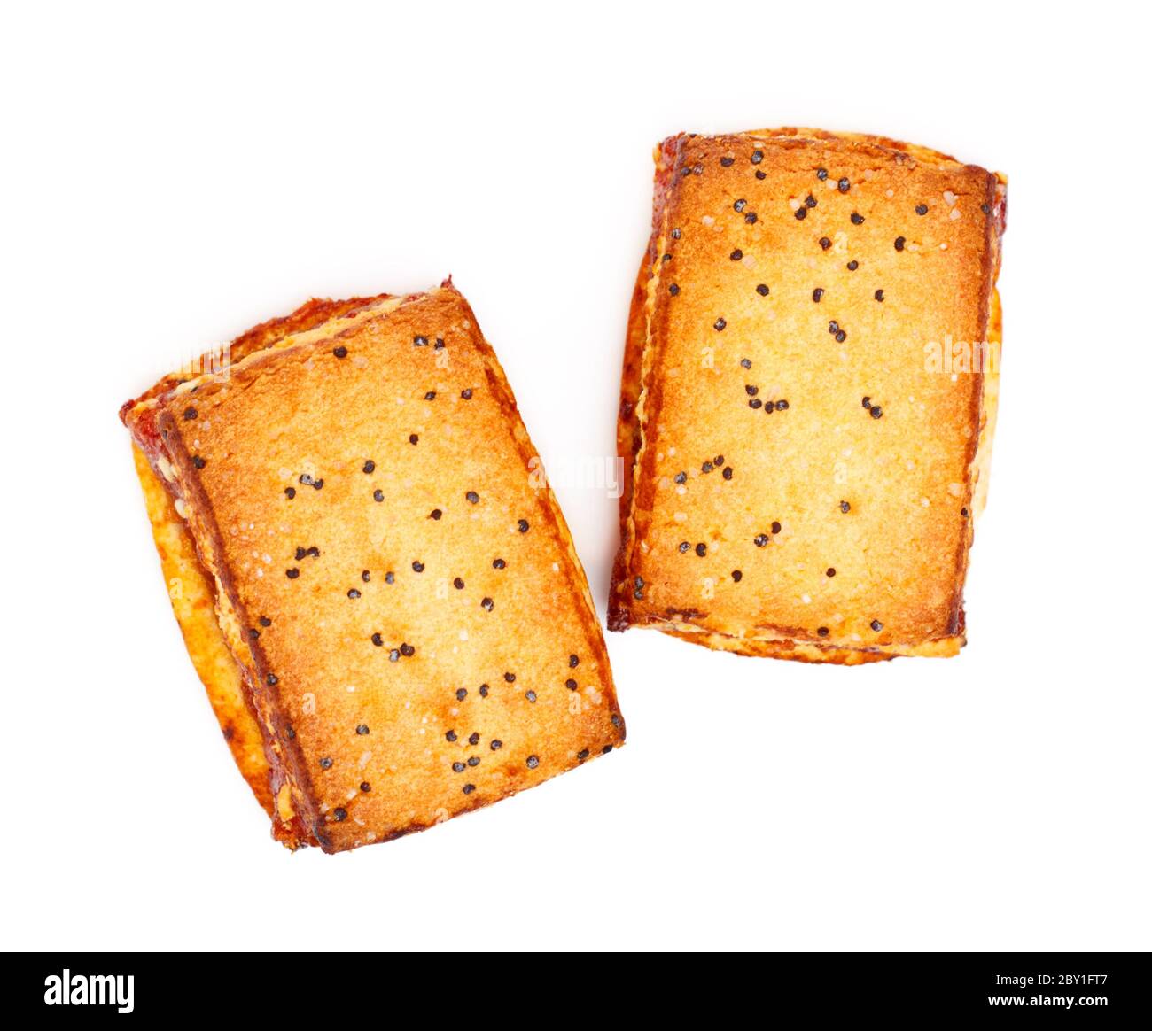 Biscuits sandwich Banque D'Images