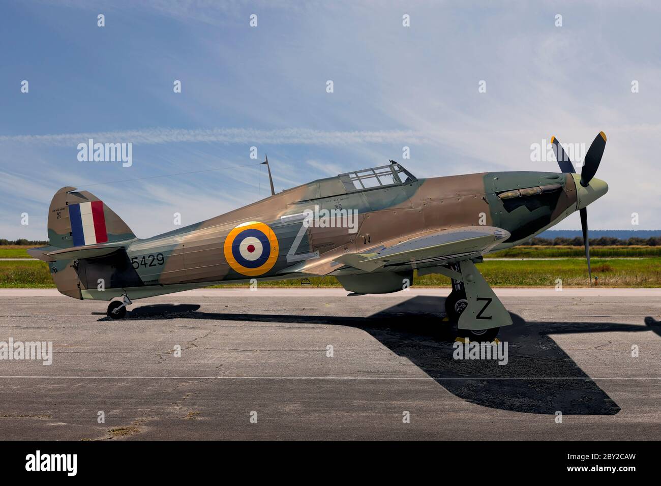 Hawker Hurricane Banque D'Images
