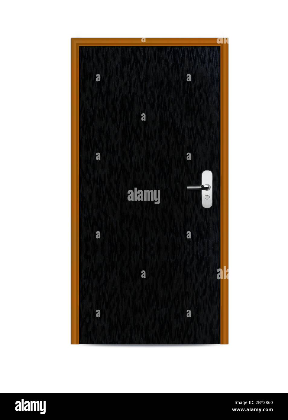 appartement porte en bois Banque D'Images