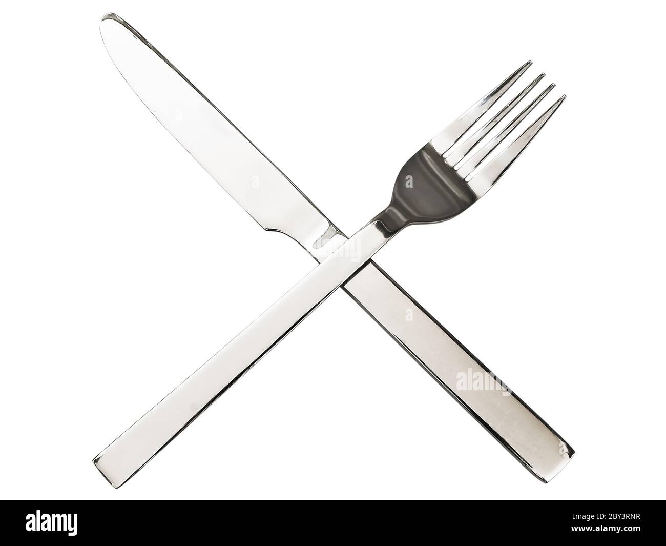 fourchette et couteau Banque D'Images