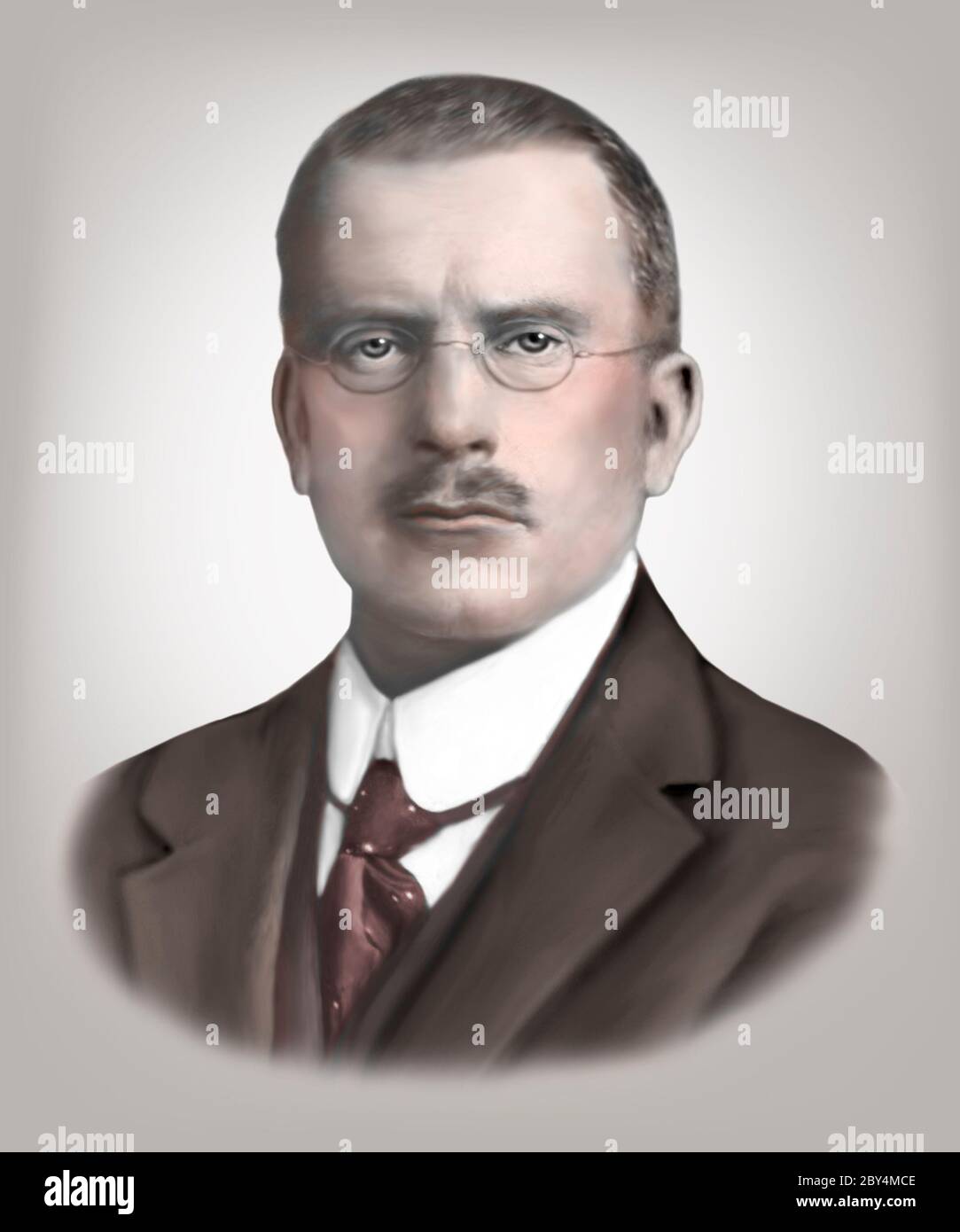 Carl Gustav Jung 1875-1961 psychologue analytique Banque D'Images