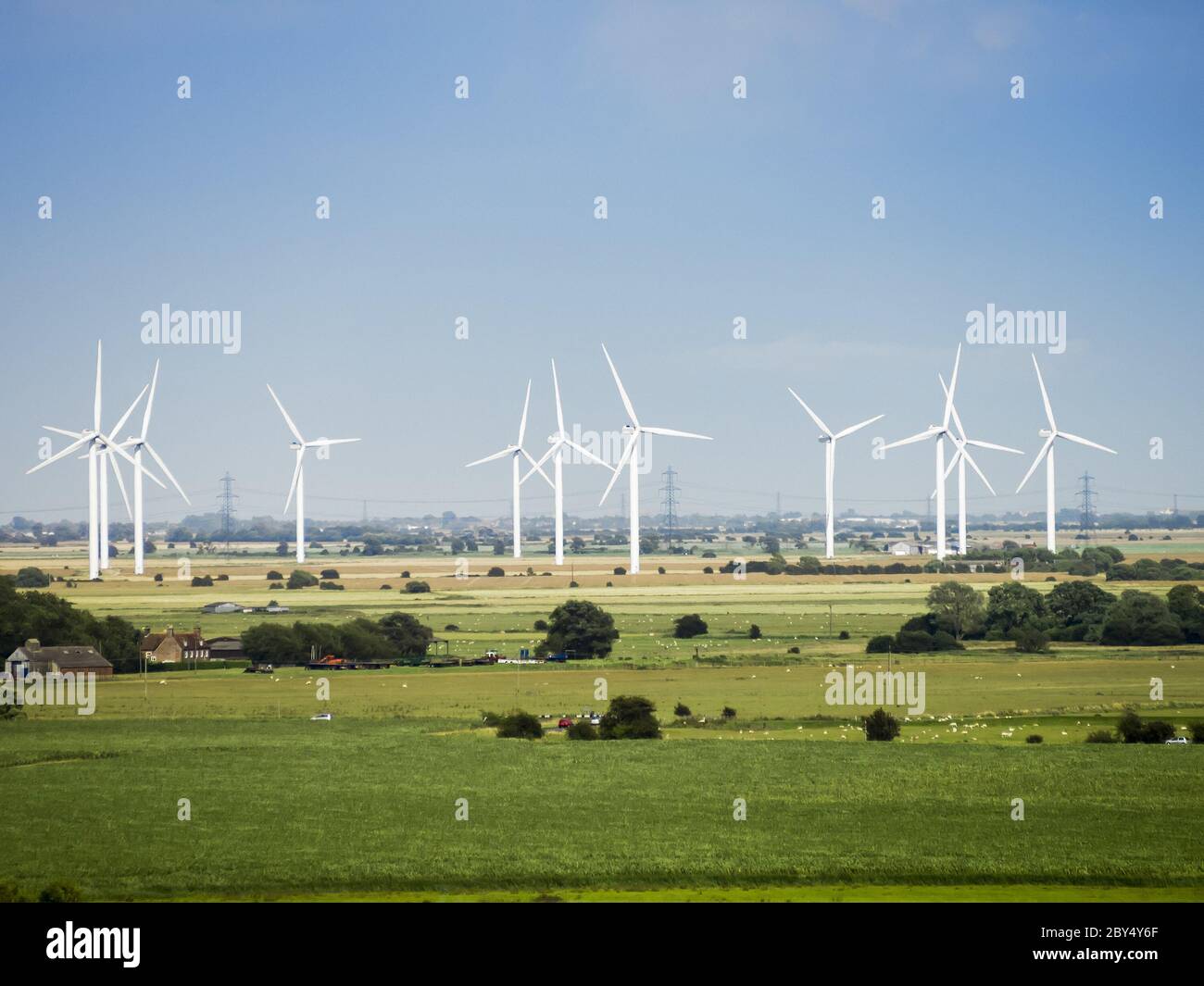 énergie éolienne Banque D'Images