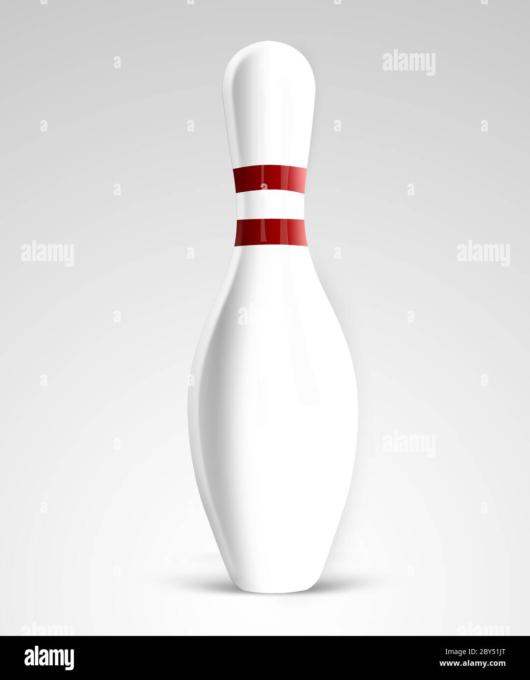 Pin Bowling Banque D'Images