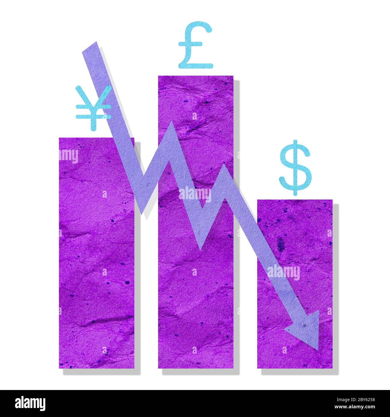 Graphiques et tableaux Banque D'Images