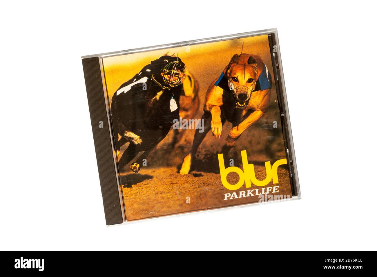 Parklife était le troisième album studio de Blur, le groupe de rock anglais. Publié en 1994. Banque D'Images