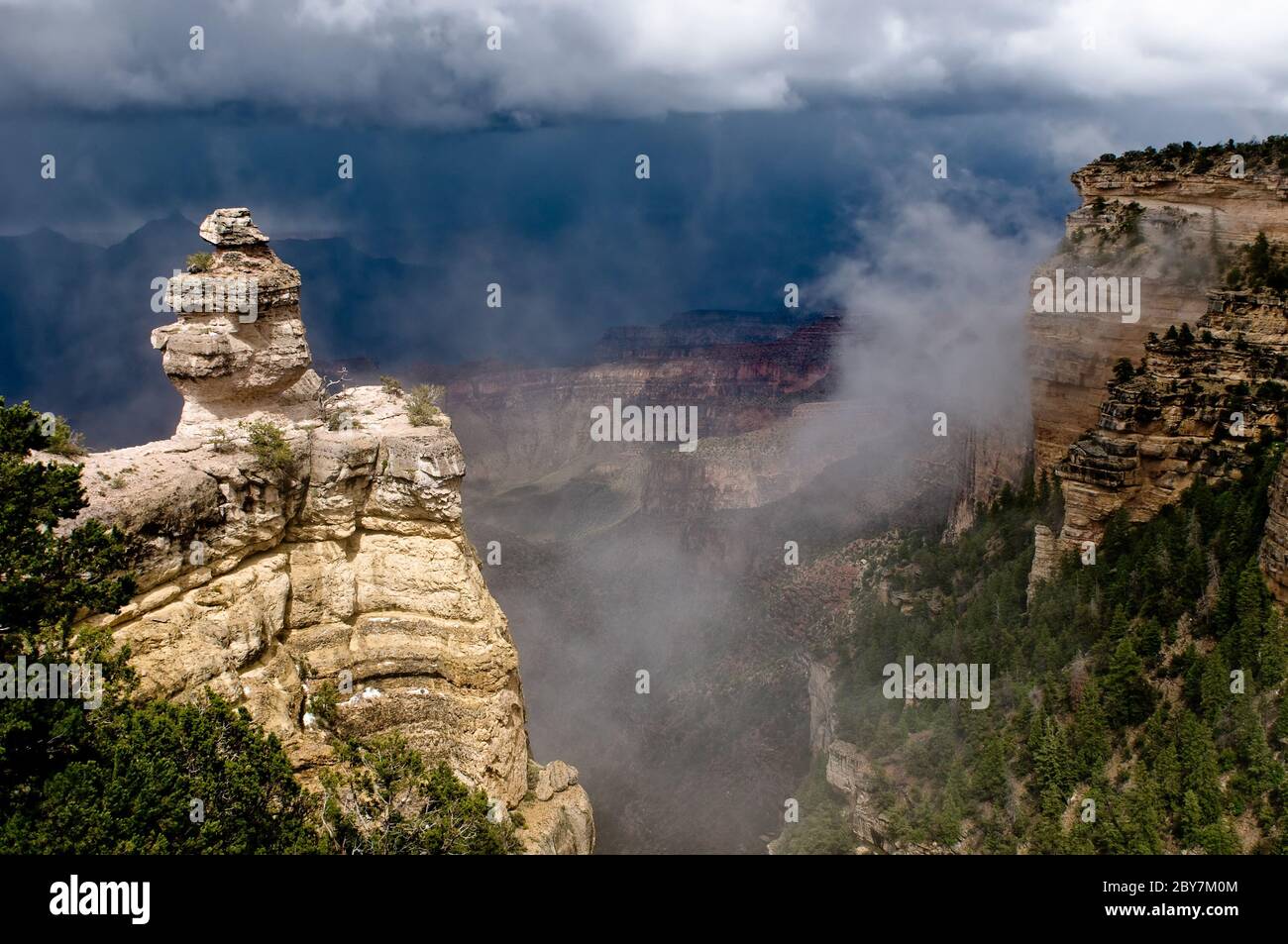 Panorama du Grand Canyon, Arizona, USA Banque D'Images