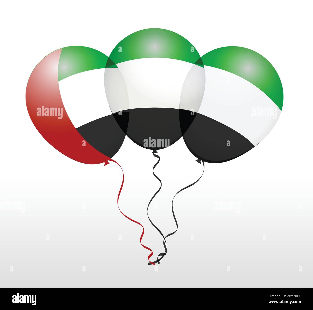 Bulles dans Vector comme drapeau national Illustration de Vecteur