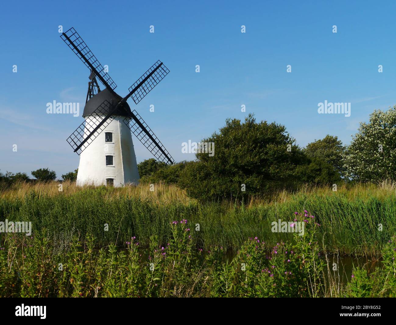 moulin à vent au danemark Banque D'Images