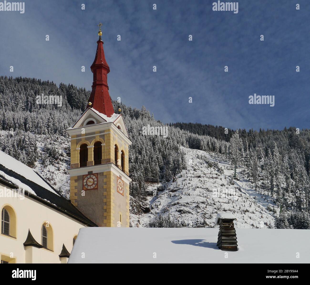 église en autriche Banque D'Images
