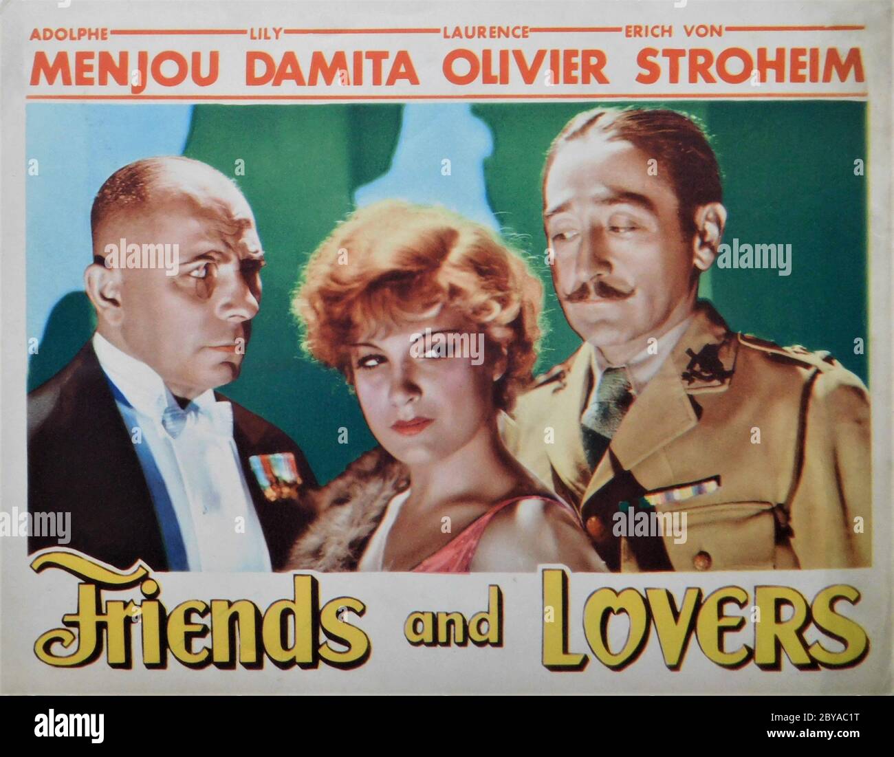 ERICH VON STROHEIM LILI DAMITA et ADOLPHE MENJOU entre AMIS ET AMOUREUX 1931 réalisateur VICTOR SCHERTZINGER roman Maurice Dekobra RKO radio Pictures Banque D'Images ERICH VON STROHEIM LILI DAMITA et ADOLPHE MENJOU entre AMIS ET AMOUREUX 1931 réalisateur VICTOR SCHERTZINGER roman Maurice Dekobra RKO radio Pictures Banque D'Images