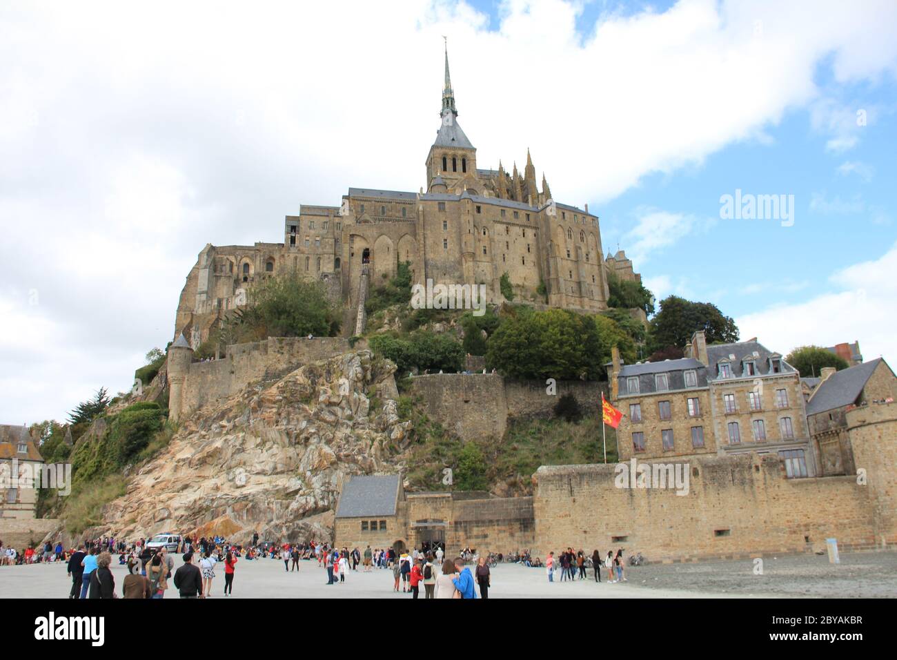 Le mont saint michel guerre de cent ans Banque de photographies et d ...