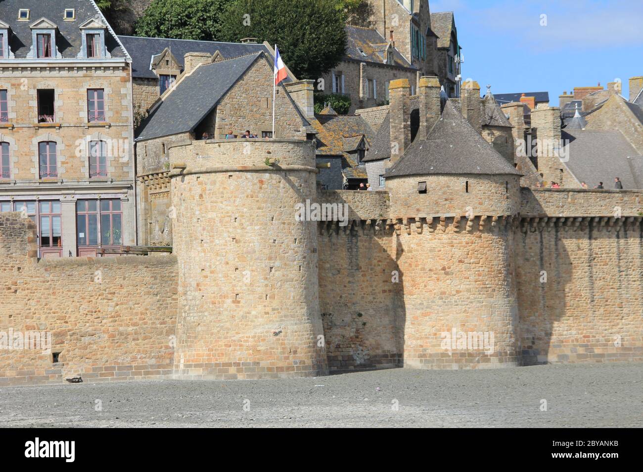 Le mont saint michel guerre de cent ans Banque de photographies et d ...
