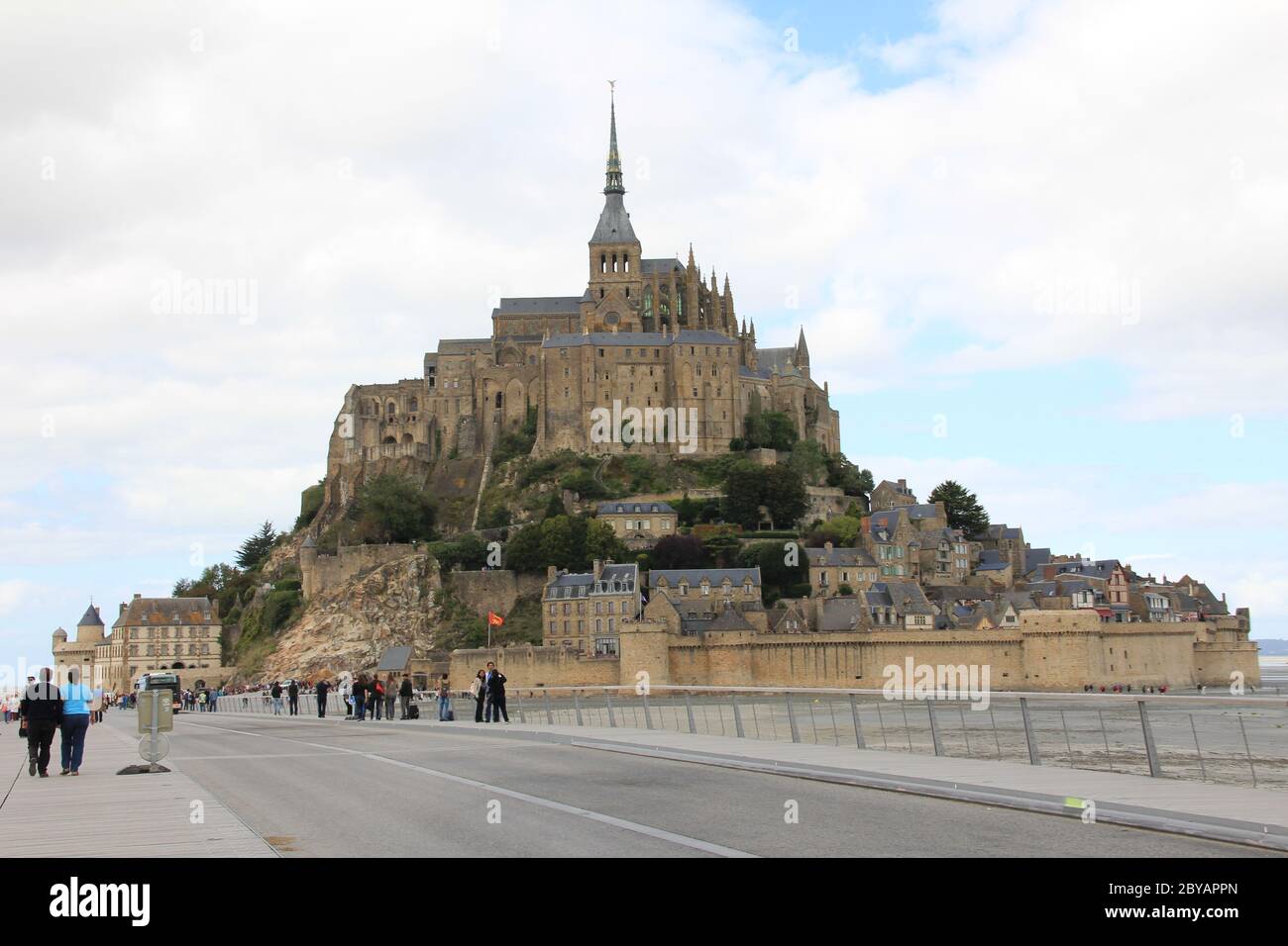 Le mont saint michel guerre de cent ans Banque de photographies et d ...