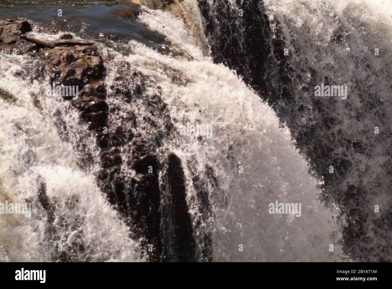 PARKS AND RECRERATION VOLUME 3: Paterson Great Falls National Historic Park in New Jersey. Banque D'Images