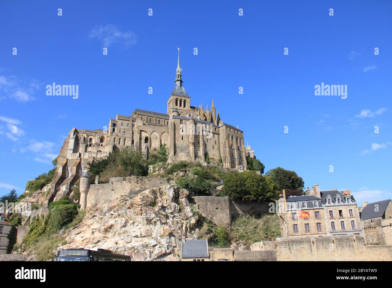Le mont saint michel guerre de cent ans Banque de photographies et d ...