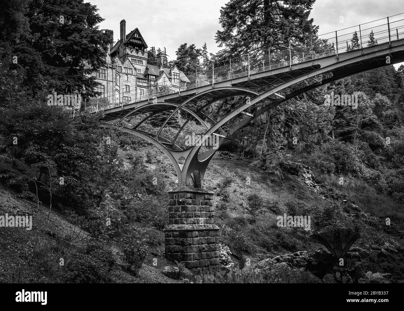 CRAGSIDE, maison de campagne victorienne près de Rothbury dans le Northumberland Banque D'Images