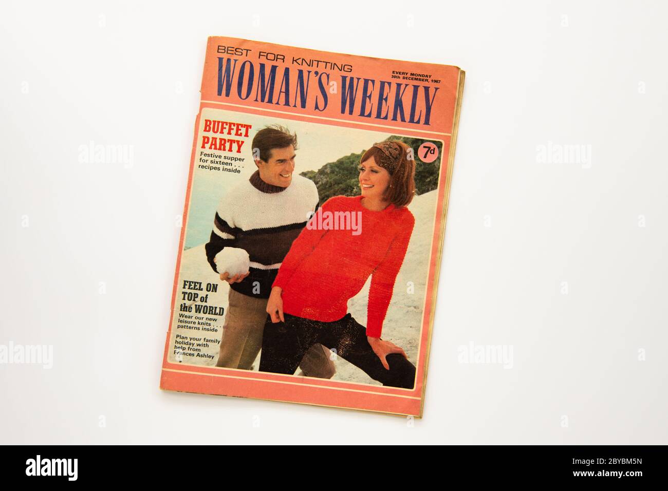 Magazine Woman's Weekly 30 décembre 1967 - Royaume-Uni Banque D'Images