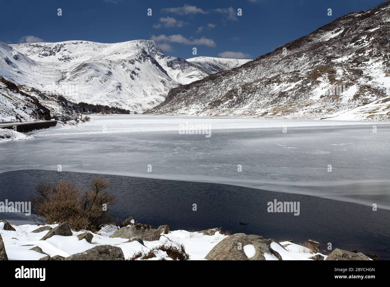 Ogwen llyn Banque D'Images